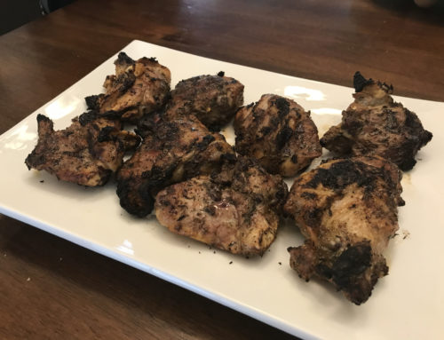 Barbecue Jamaican Jerk Chicken