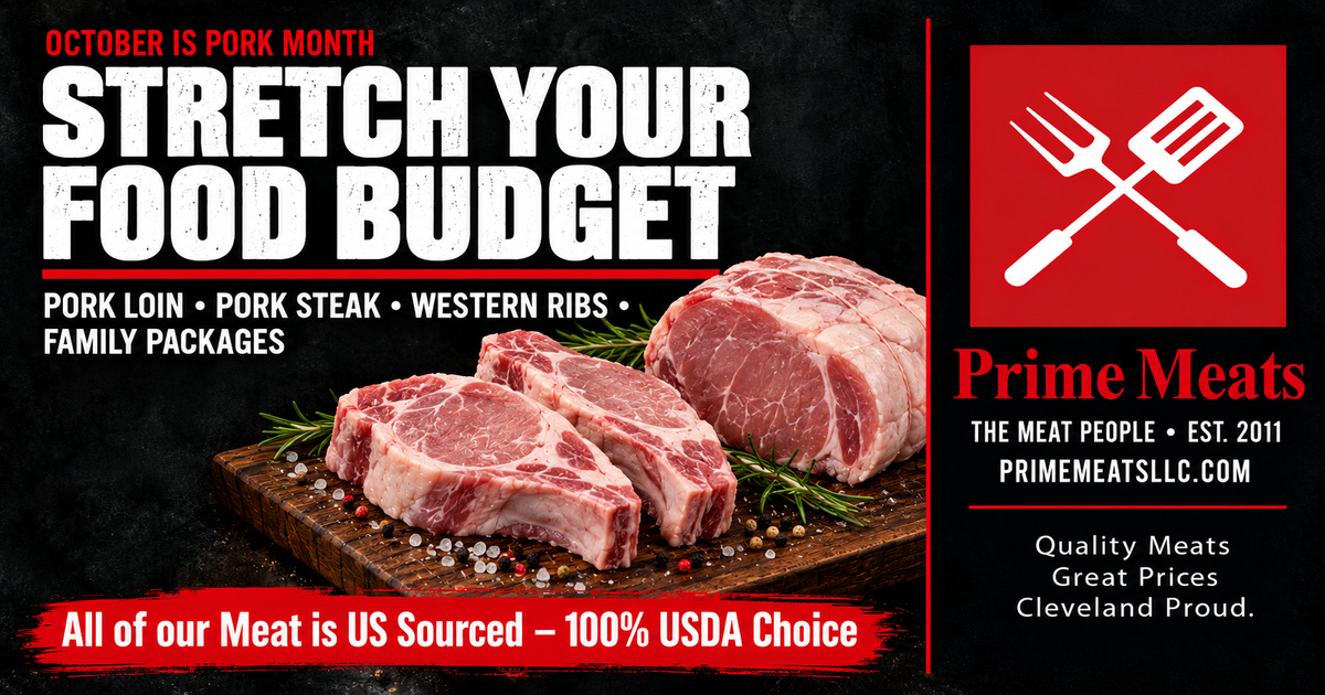 October is Pork Month!