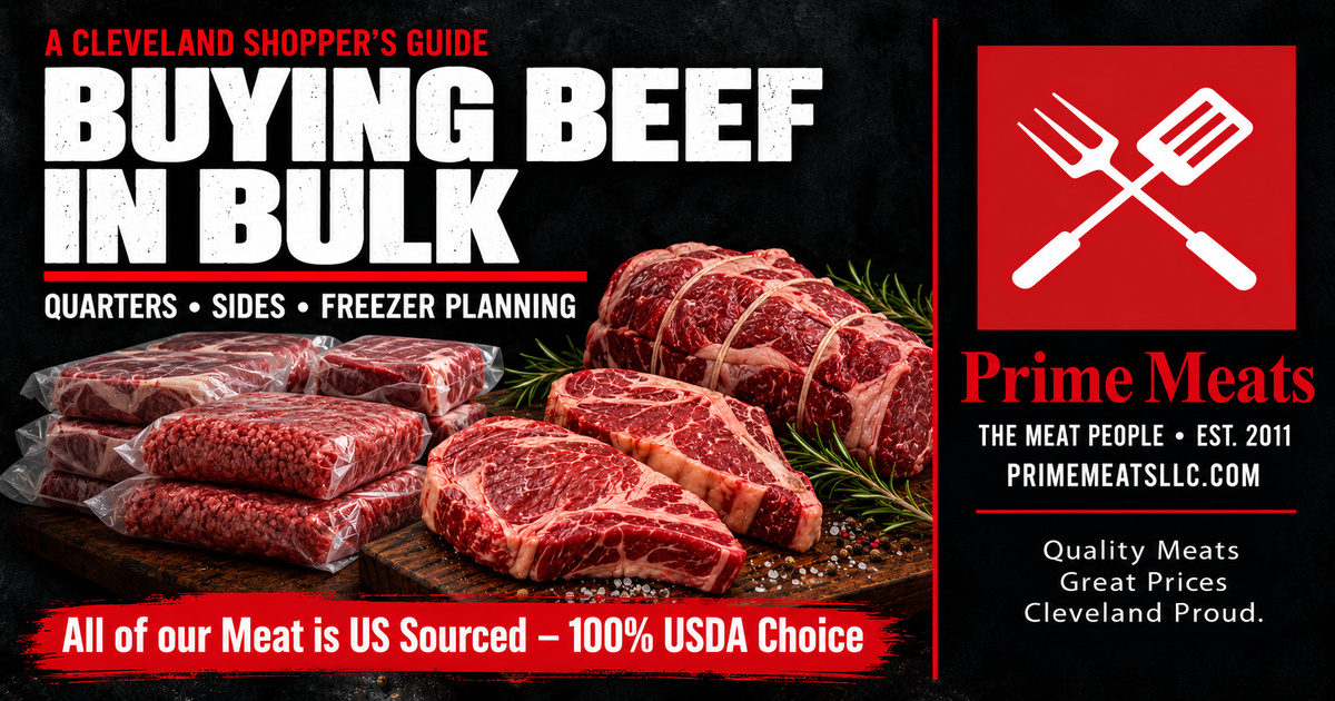 Buying Beef In Bulk: A Cleveland Shoppers Guide