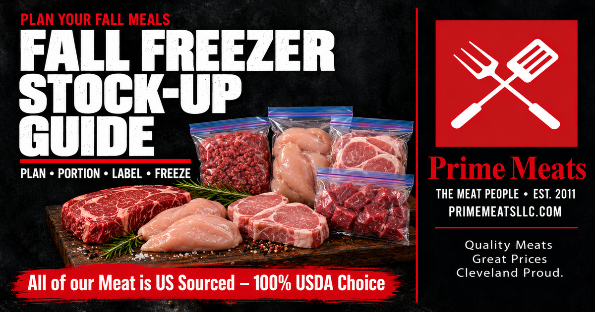 FALL FREEZER STOCK-UP GUIDE